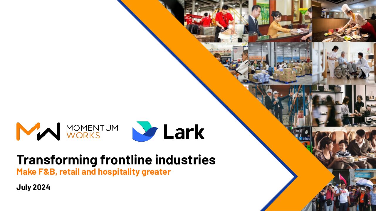 Transforming frontline industries